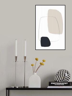Organic Shapes In Neutral Tones