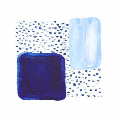 (p) Over the Blue Rain Is Land