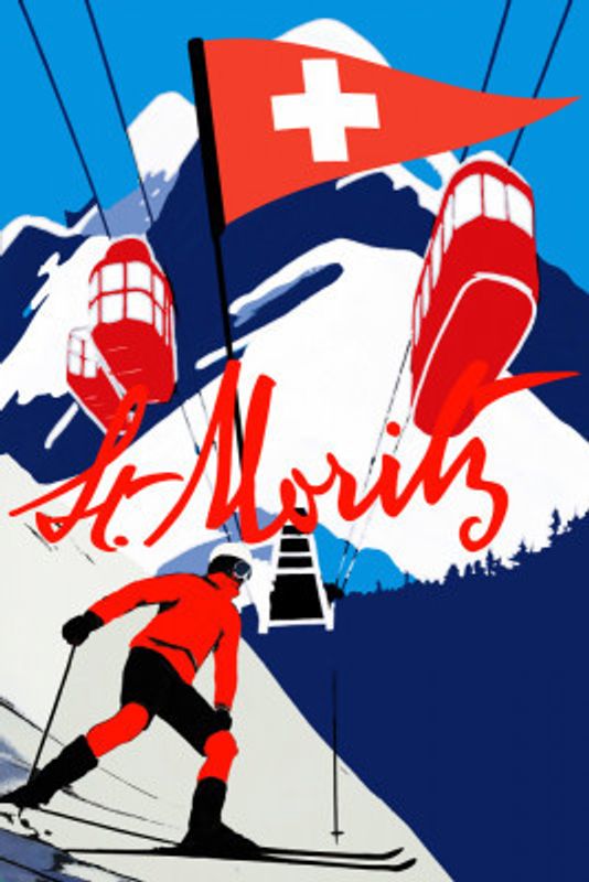 Winter Tourism: Vintage St.Moritz