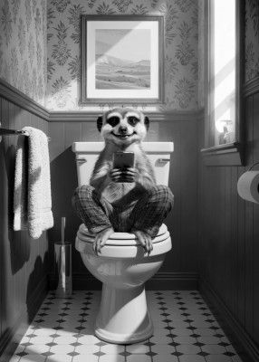 Bathroom Meerkat