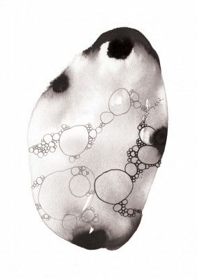 Abstract Ink Bubbles