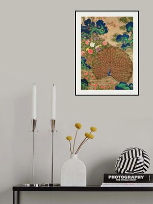 Chinese Peacock and Flowers (17th Century)