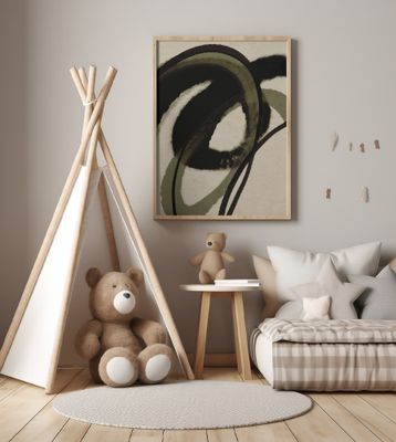 Inked Flowing Circles