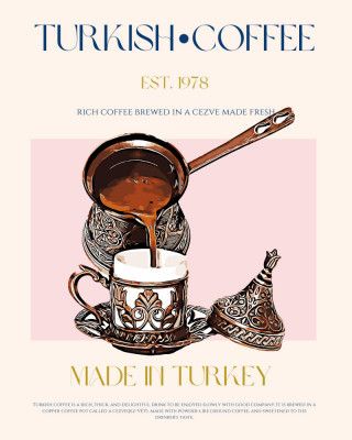 Turkish Coffee Print