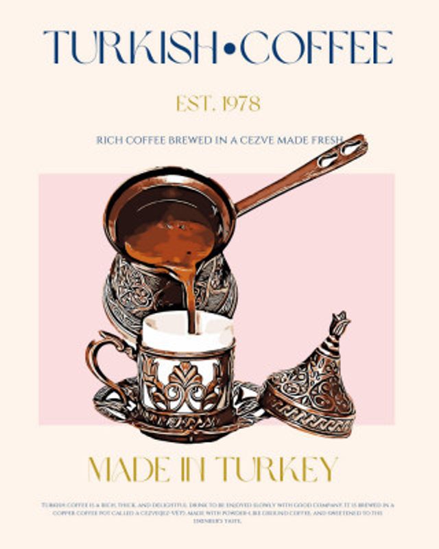 Turkish Coffee Print