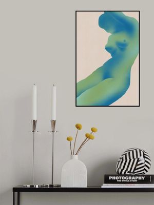 Human Figure Abstract with Gradients