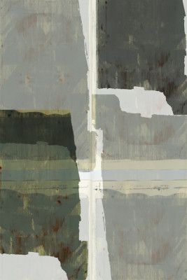 Faded Grid: Industrial Patina