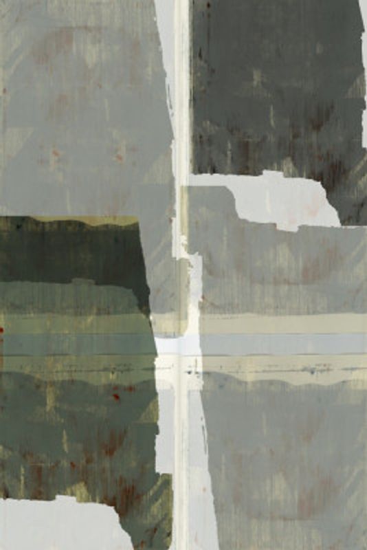 Faded Grid: Industrial Patina