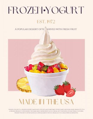 Swirl of Frozen Yogurt