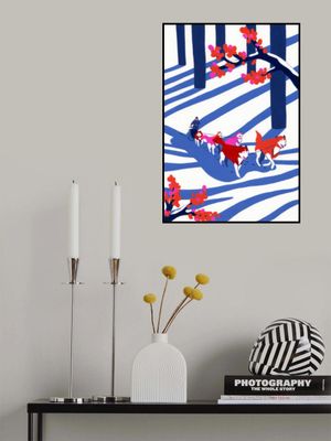 Dog Sled In the Snow