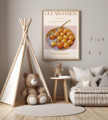 Gulab Jamun Print