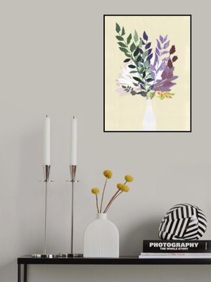 Dried Floral Milk Jug