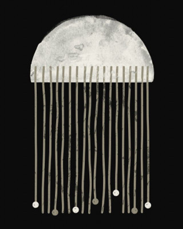 Midnight Whispers Abstraction