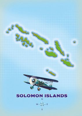 Solomon Islands Map
