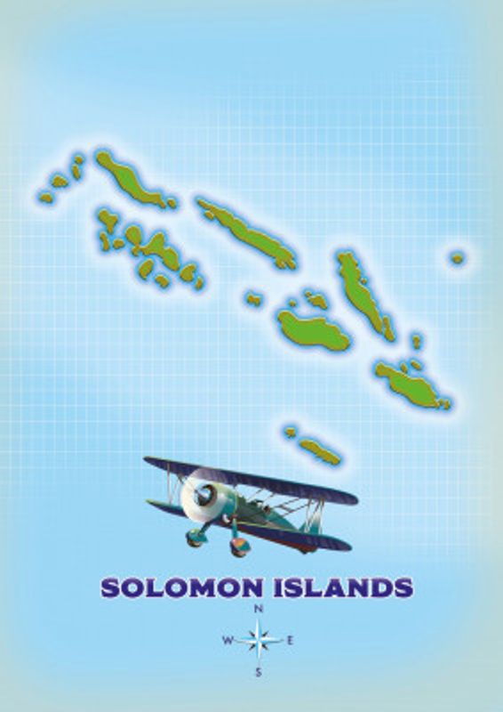 Solomon Islands Map