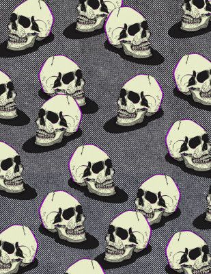 Vintage Style Skulls