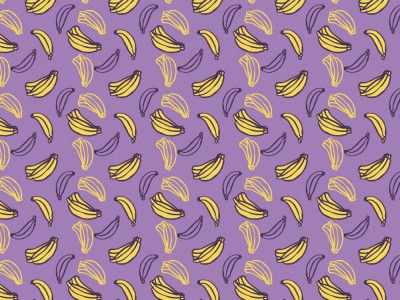 Banana Frenzy Pattern