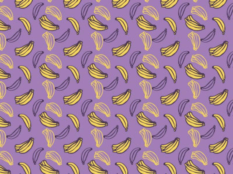 Banana Frenzy Pattern