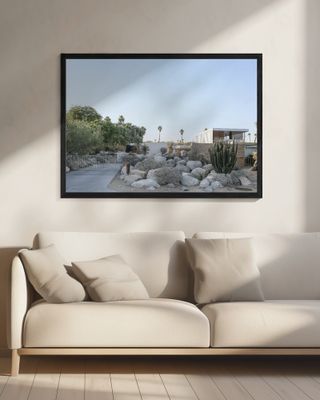 Landscape With Sleek Architectural Design