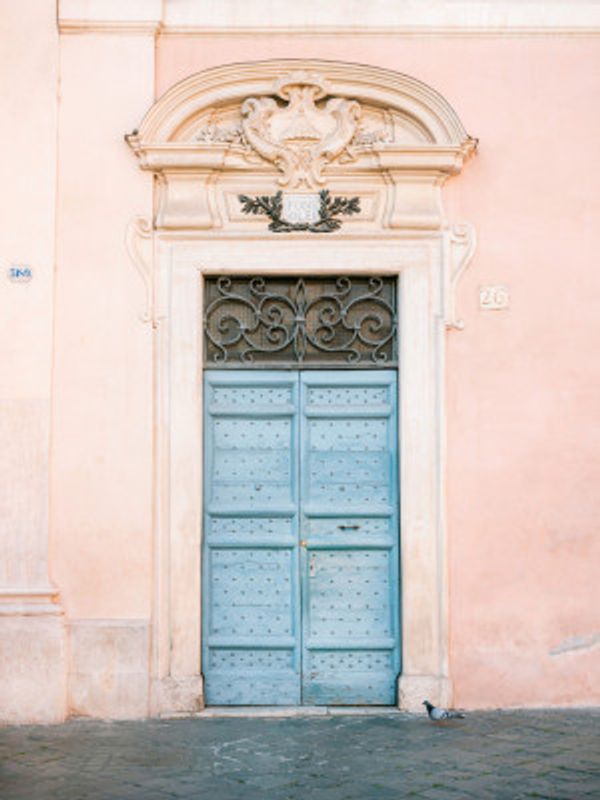 Pastel Trastevere - Rome Italy travel photography