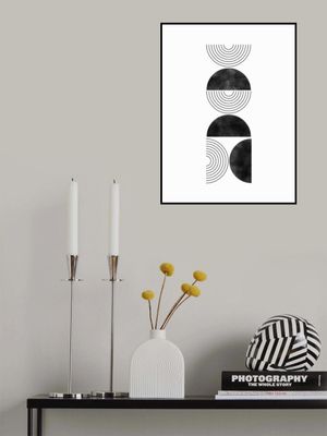 Black And White Geometric Shapes