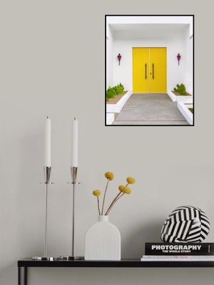 Yellow Doors in Palm Springs