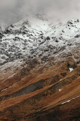 Snowy Peaks Serenity