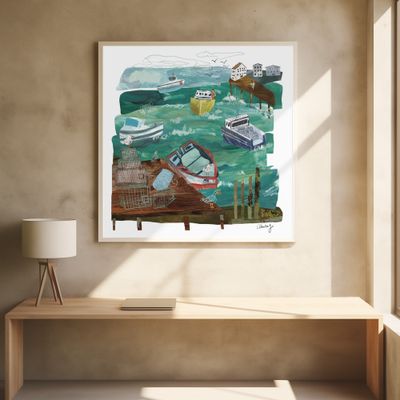 Portland Harbor in June