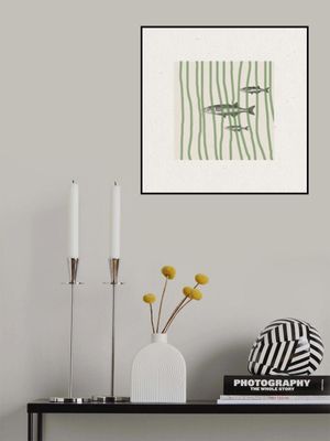 Fish in Striped Waves