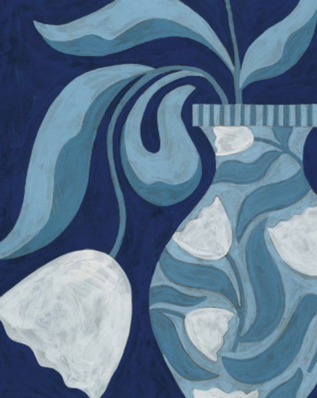 White Tulip Still Life