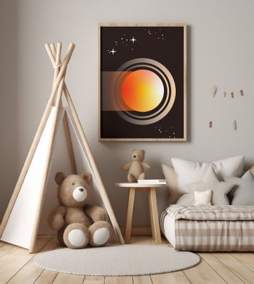 Vibrant Gradient Circle