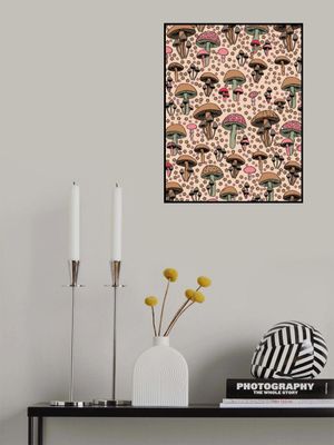 Mushrooms Cute Pattern