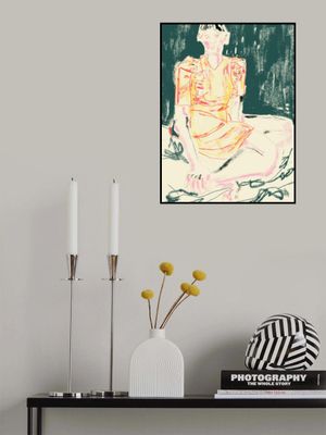 The Girl In Orange Dress