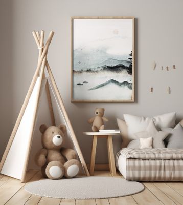 Serene Mountain Dawn