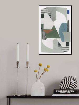 Neutral Geometric Print No 1