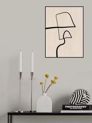 Single Black Line Artwork