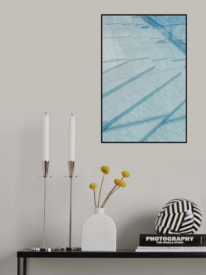 Clear Blue Water In The Pool