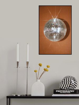 Orange Disco Ball