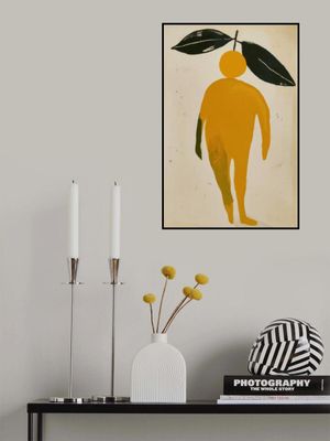 Orange Leaf Figure