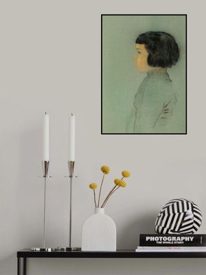 Young Woman In Profile