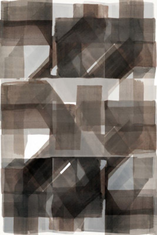 Abstract Dark Hammered 2