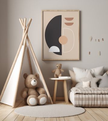 Abstract Art With Geometric Shapes