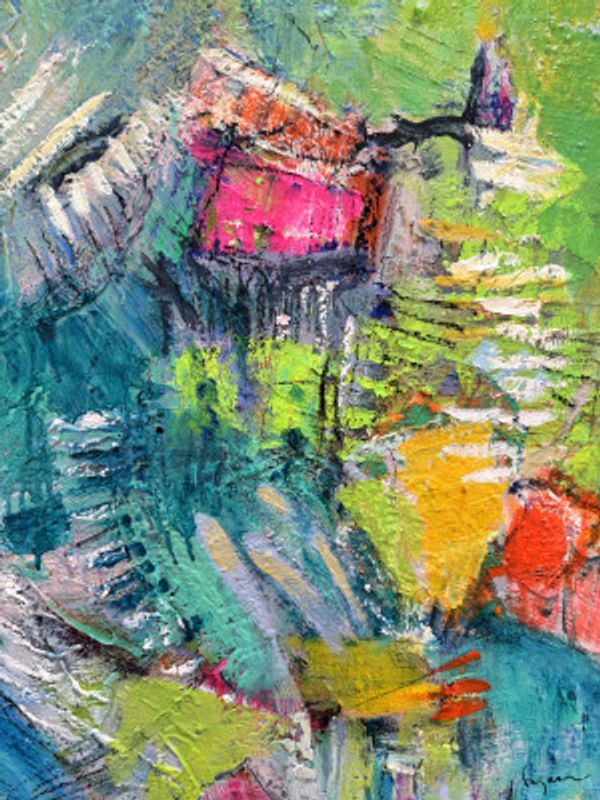 Expressionist Colorful Abstract
