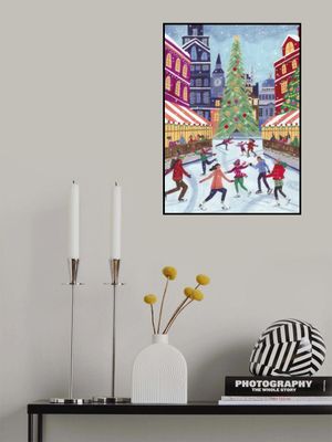 Skating in London Christmas