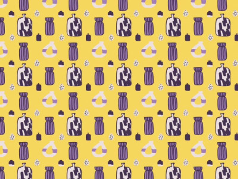 Purple Vase Pattern