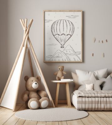 Air Balloon Vintage