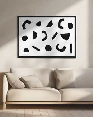 Black Geometric Shapes