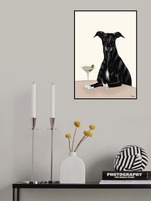 Classy Greyhound with Martini