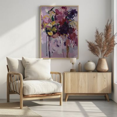 Vibrant Abstract Blooms