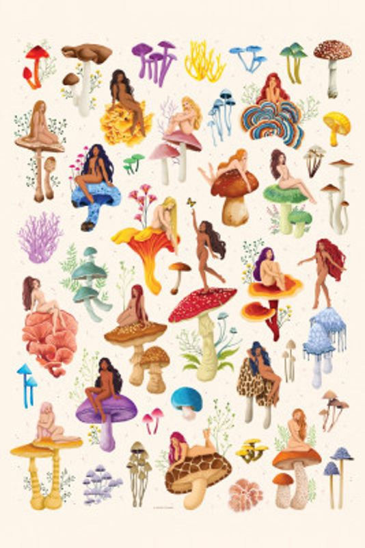 Mushroom Nymphs Light